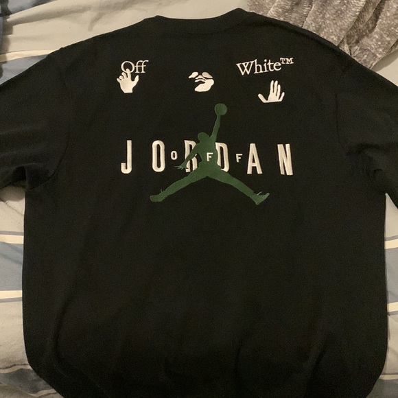 off white jordan tee